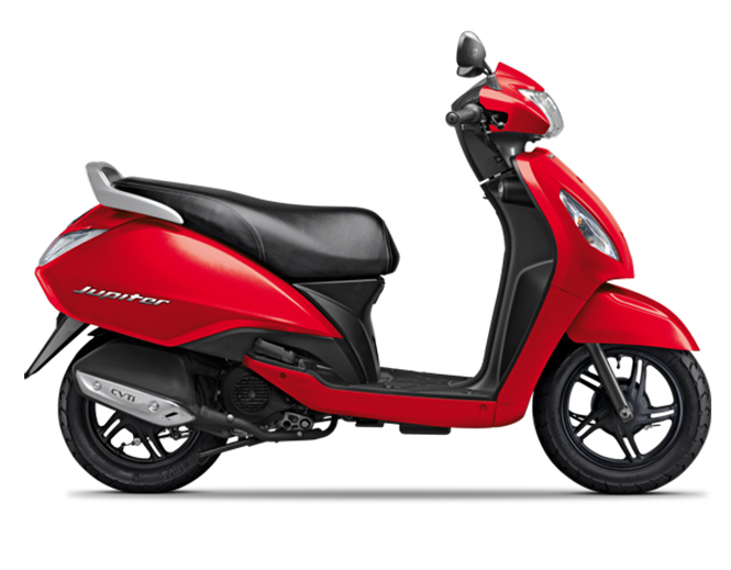 TVS Jupiter Red