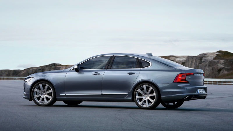 Volvo S90 Side View 