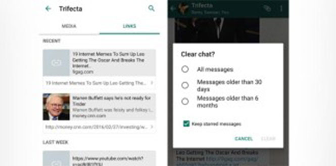 WhatsApp latest update adds feature for more Granular Control On Chat History