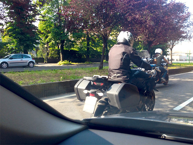 Yamaha MT 07 Tracer rear