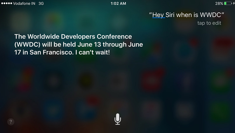 Apple Scheduled The Date For Its Developer Conference 2016