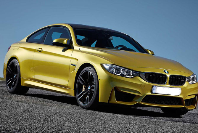 BMW M4 coupe coming to India front view