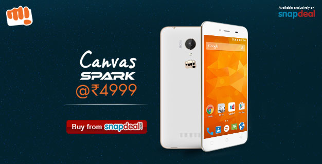 Micromax Canvas Spark 3 at Snapdeal