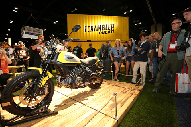 Ducati Scrambler at AIMExpo