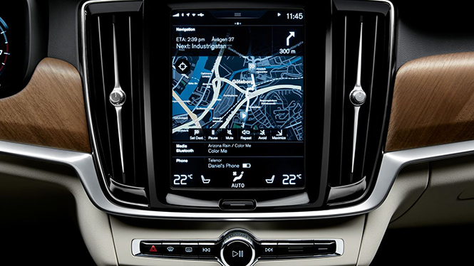 Volvo S90 Infotainment System with Navigation