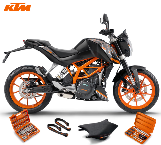 KTM Duke 390 with CKD kit