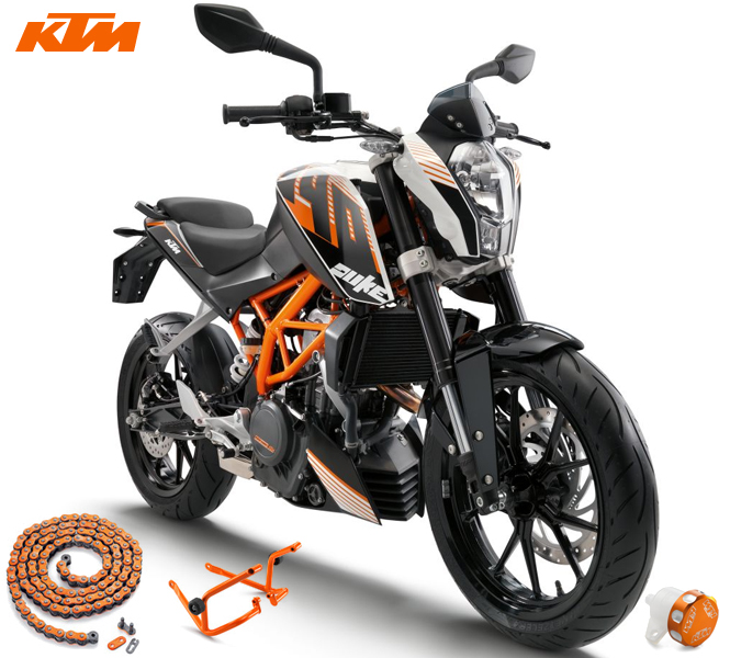 KTM Duke 200 with CKD kit