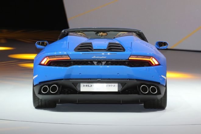 Lamborghini Huracan Spyder Rear End