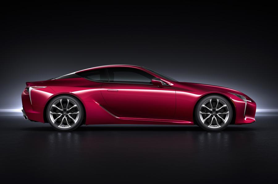 Lexus LC 500 Coupe Side Profile