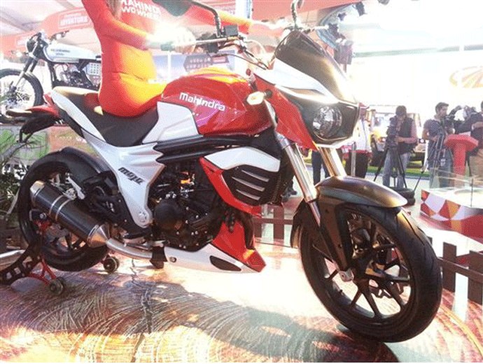 Mahindra Mojo at dealerships in India