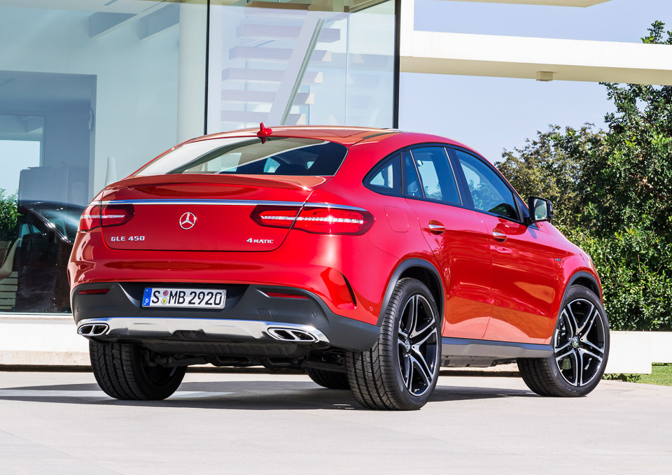 Mercedes GLE 450 AMG Coupe Rear End