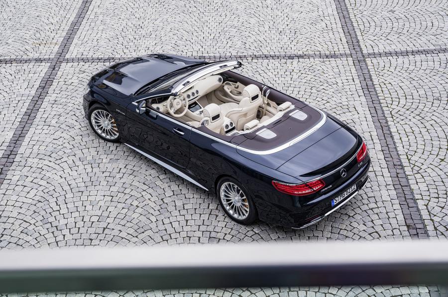 Mercedes AMG S65 Top View