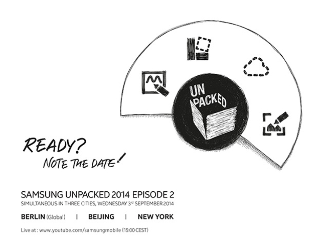 Samsung Episode 2 Unpacke Event for Galaxy Note 4