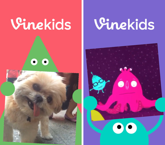  iPhone Screenshot of Vine Kids App