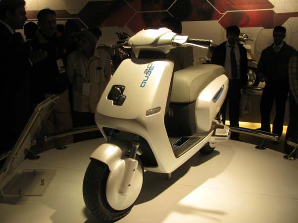 TVS Hybrid Two-wheeler-the IQube